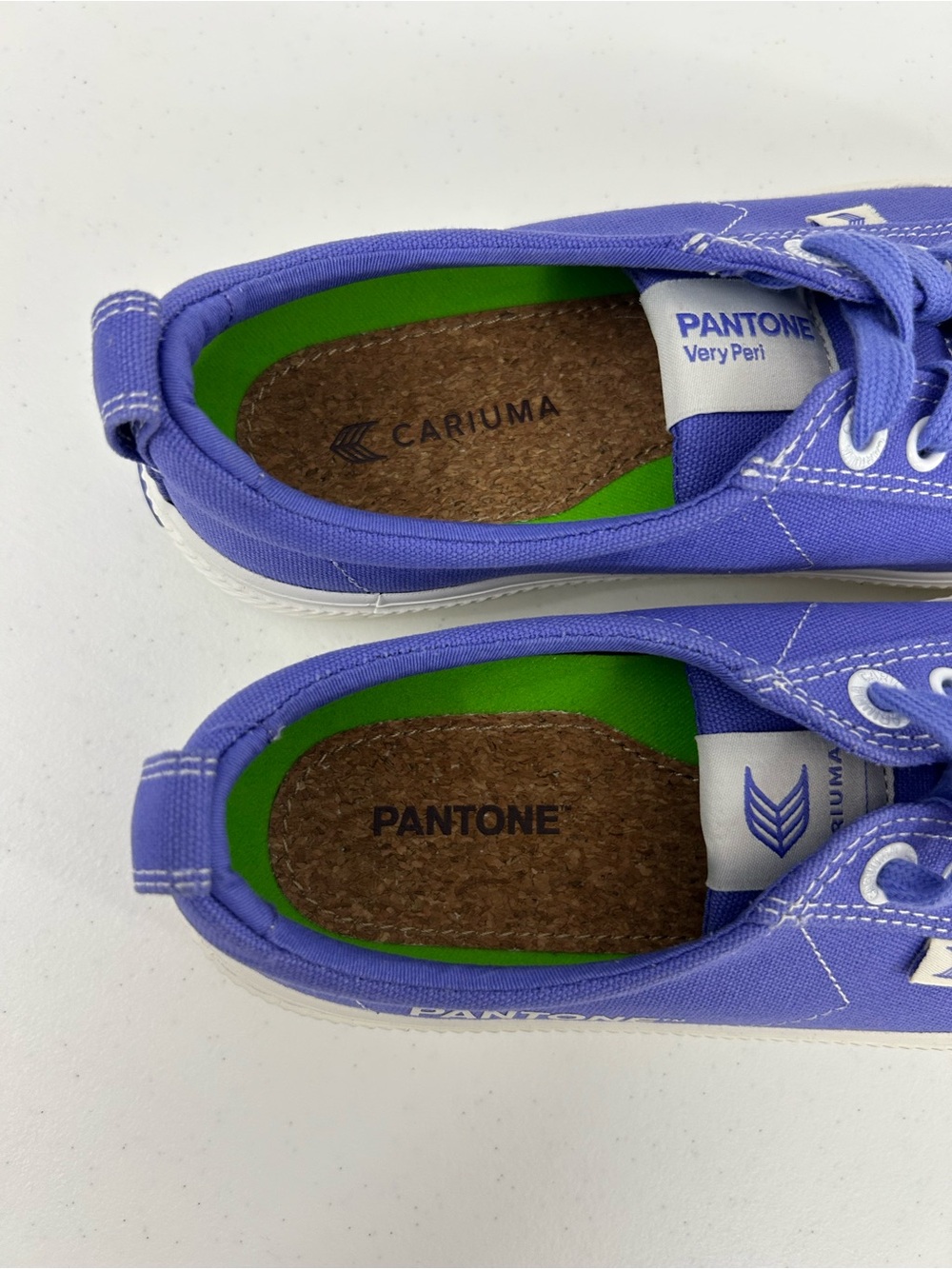 Cariuma Oca Low Pantone Very Peri Low-Top Canvas Sneaker Size 8 NEW - Picture 9 of 10